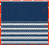 Sample Jeans Rug 30 cm x 30 cm