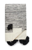 TAZA Moroccan Pom Pom Blanket