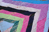Colorful Zebra - 4.2 x 7.5 ft