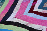 Colorful Zebra - 4.2 x 7.5 ft