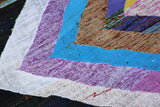 Colorful Zebra - 4.2 x 7.5 ft