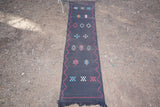 Kilim Runner - 8.5 x 2 ft