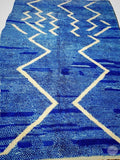 MADE-TO-ORDER Blue Berber Shag Rug