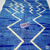 MADE-TO-ORDER Blue Berber Shag Rug